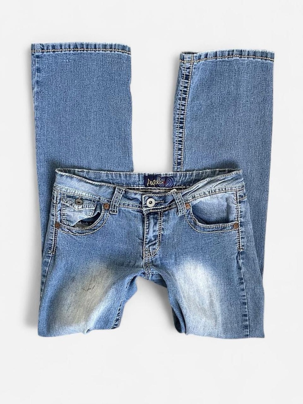 Angels Low Rise Flare Jeans